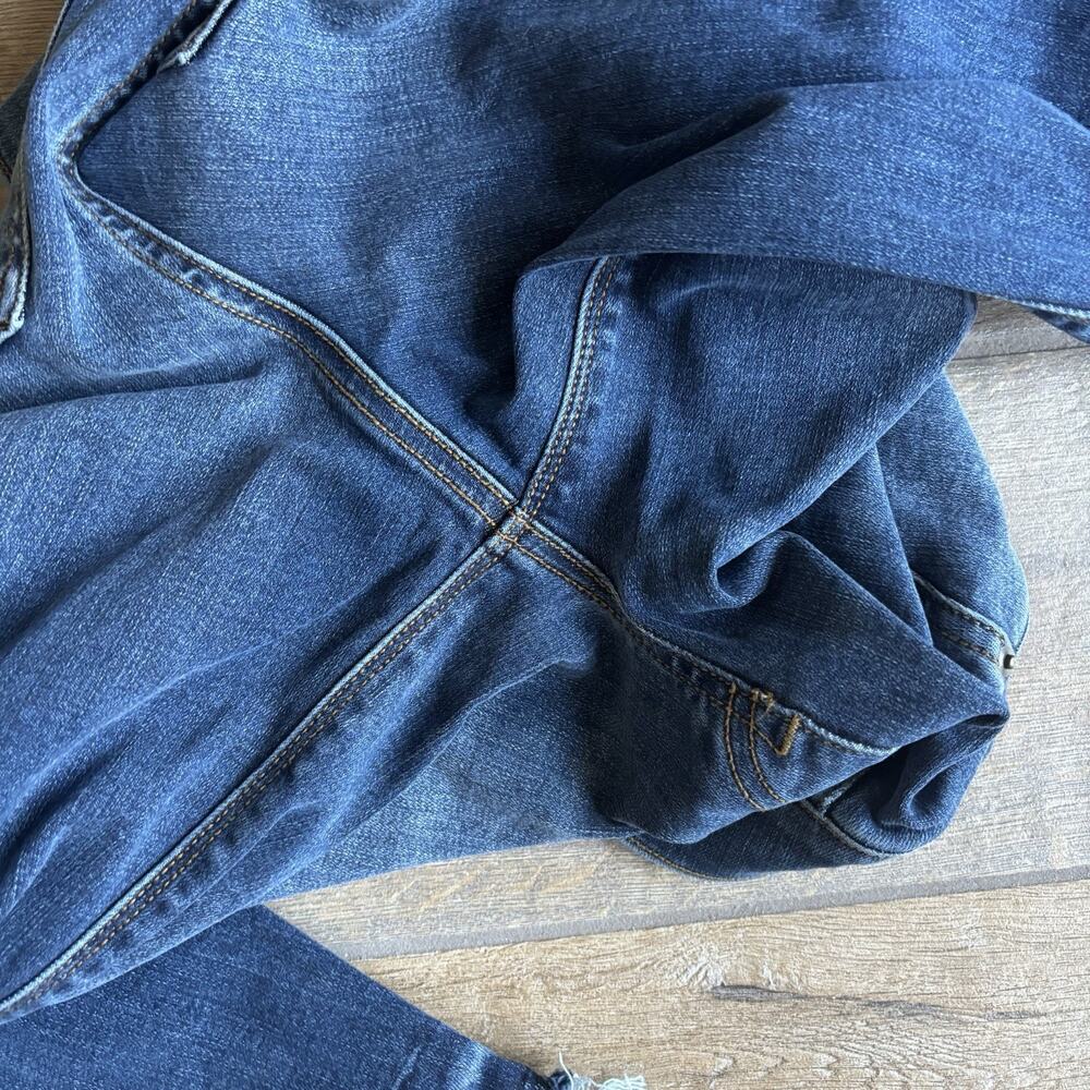 Spanx Jeans Women's Size Small Distressed Pull On Skinny Ankle Denim 20203R - Picture 16 of 16